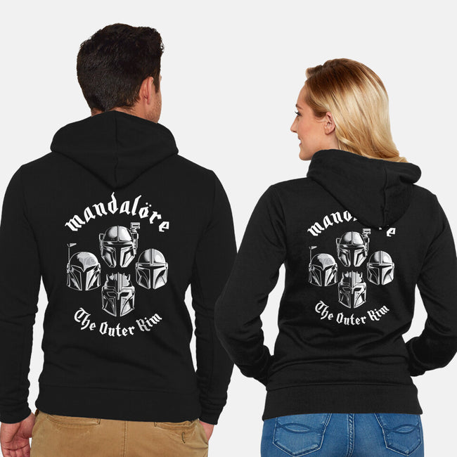 Mandalore Rhapsody-Unisex-Zip-Up-Sweatshirt-arace