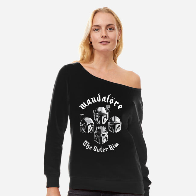 Mandalore Rhapsody-Womens-Off Shoulder-Sweatshirt-arace