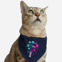 Neon Who-Cat-Adjustable-Pet Collar-nickzzarto