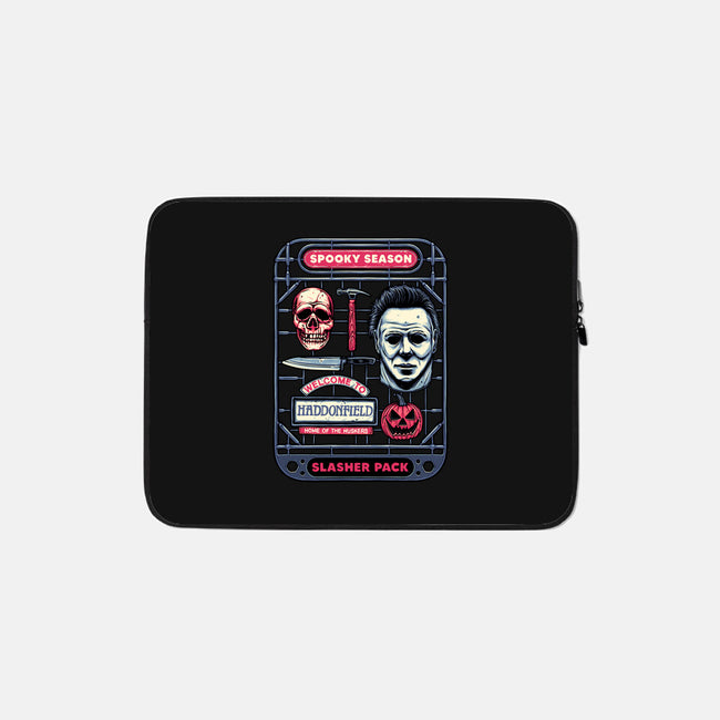 Slasher Kit-None-Zippered-Laptop Sleeve-glitchygorilla