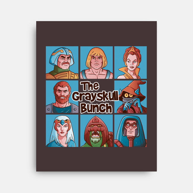 The Grayskull Bunch-None-Stretched-Canvas-Skullpy