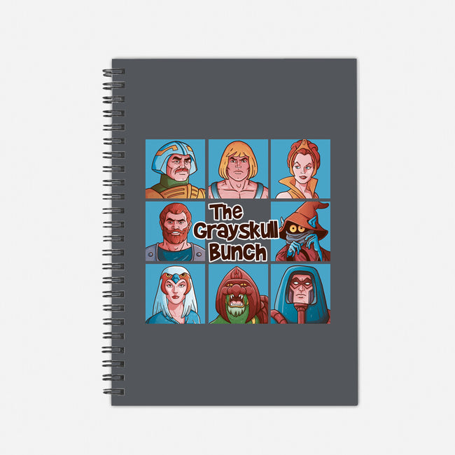 The Grayskull Bunch-None-Dot Grid-Notebook-Skullpy