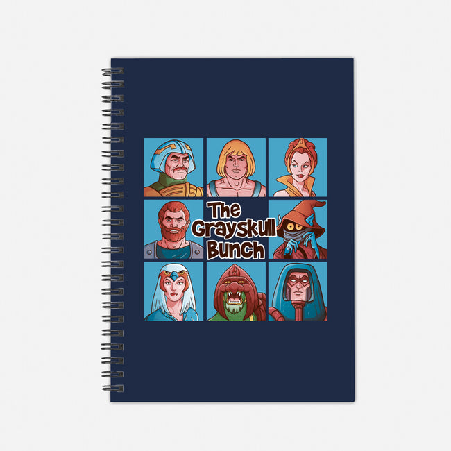 The Grayskull Bunch-None-Dot Grid-Notebook-Skullpy