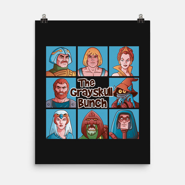 The Grayskull Bunch-None-Matte-Poster-Skullpy