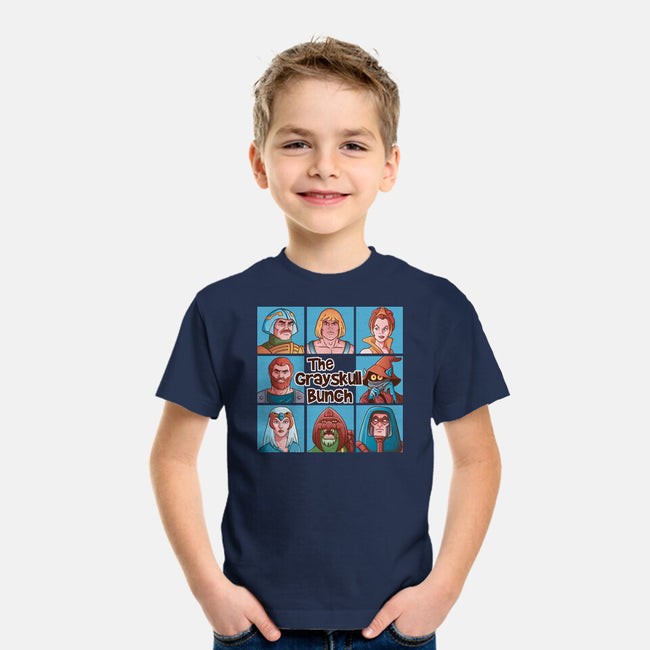 The Grayskull Bunch-Youth-Basic-Tee-Skullpy