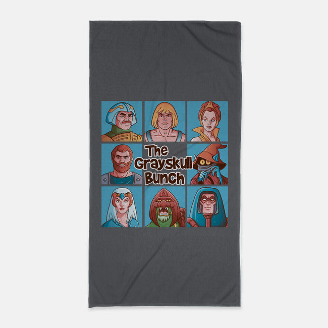 The Grayskull Bunch-None-Beach-Towel-Skullpy