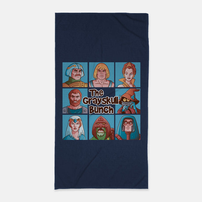 The Grayskull Bunch-None-Beach-Towel-Skullpy