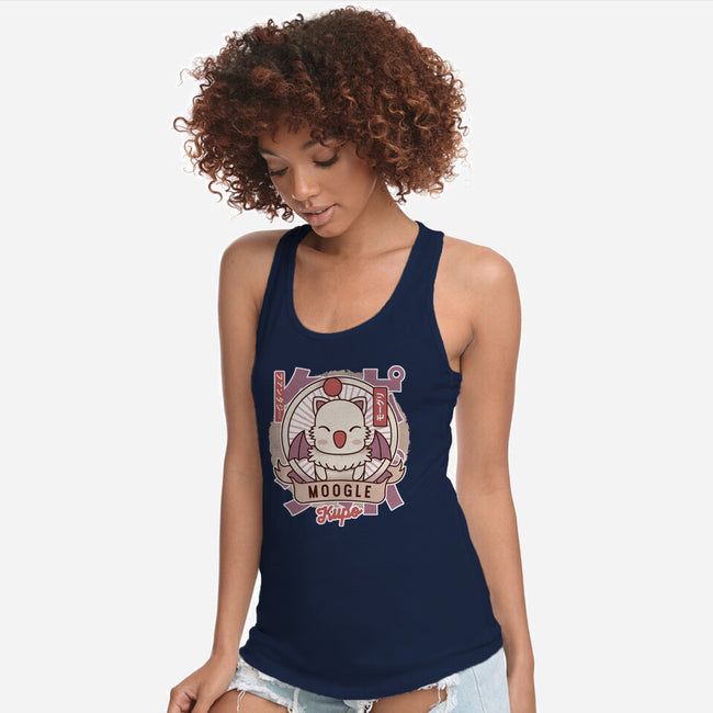 Moogle Retro-Womens-Racerback-Tank-LAGELANTEE