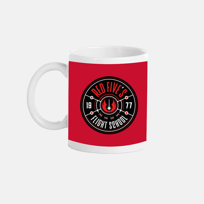 Red Five's Flight School-None-Mug-Drinkware-BadBox