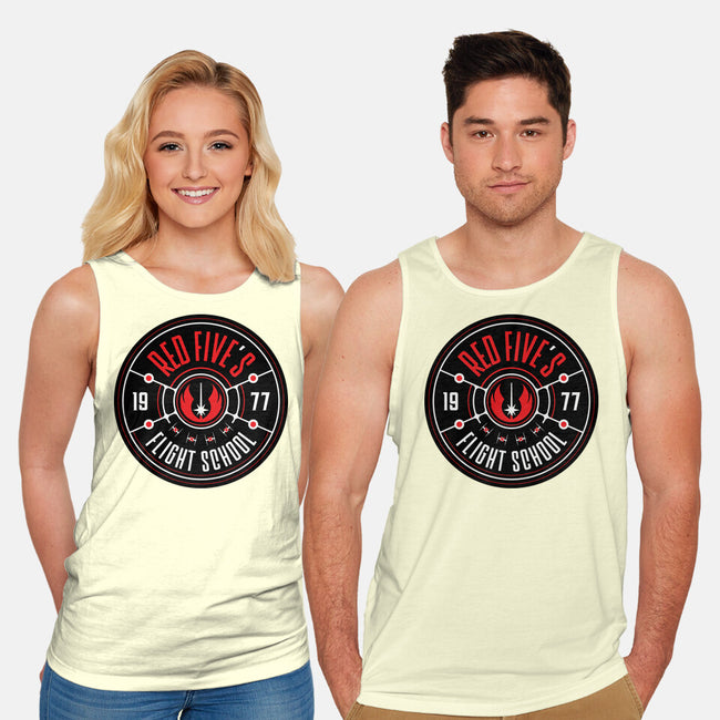 Red Five's Flight School-Unisex-Basic-Tank-BadBox