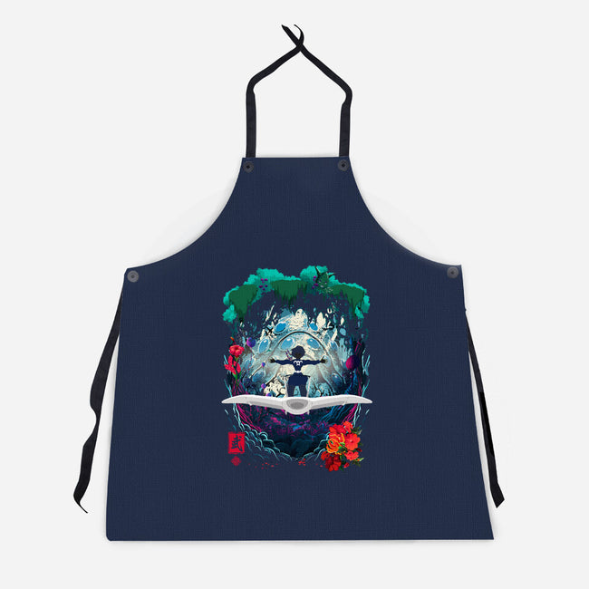 Princess Of The Valley-Unisex-Kitchen-Apron-Arinesart