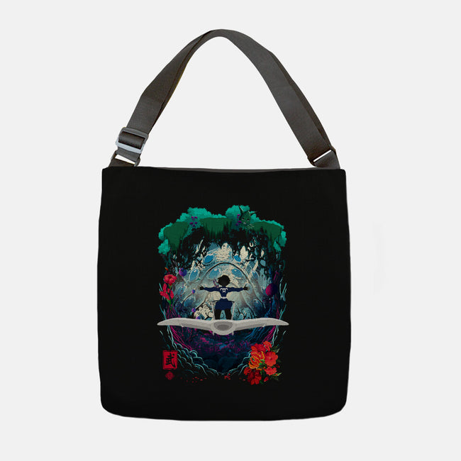 Princess Of The Valley-None-Adjustable Tote-Bag-Arinesart