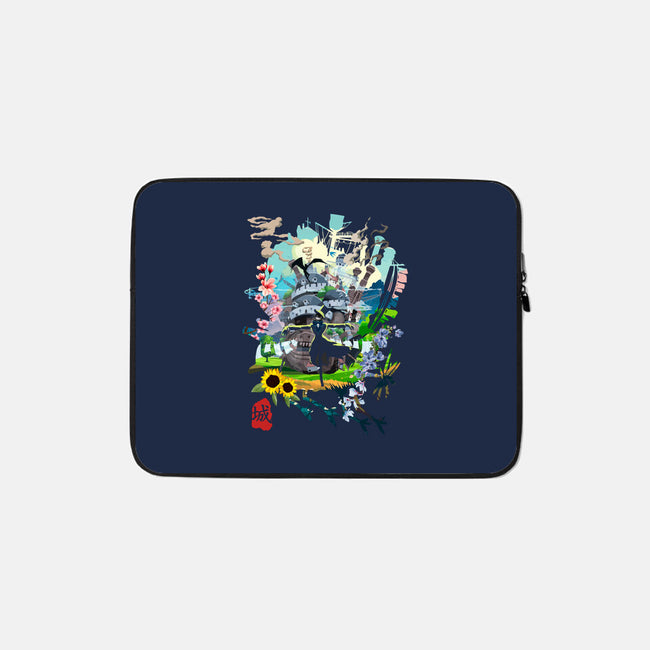 The Magic Castle-None-Zippered-Laptop Sleeve-Arinesart