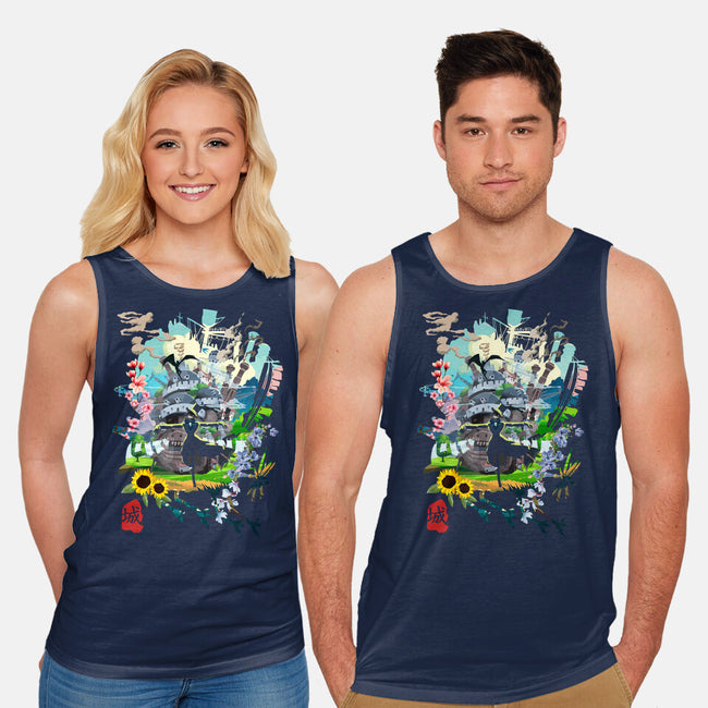 The Magic Castle-Unisex-Basic-Tank-Arinesart