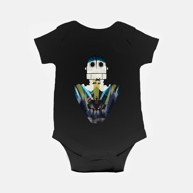 The Gentle Giant-Baby-Basic-Onesie-Arinesart