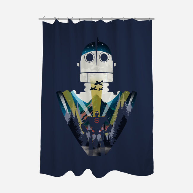 The Gentle Giant-None-Polyester-Shower Curtain-Arinesart