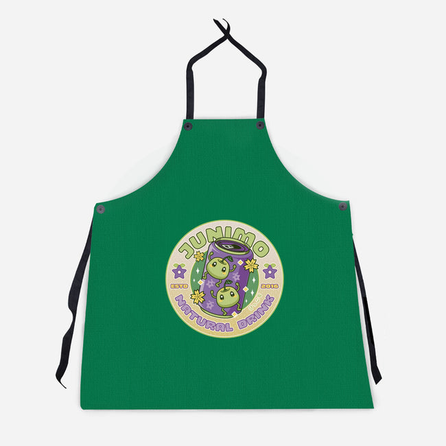 Junimo Natural Drink-Unisex-Kitchen-Apron-LAGELANTEE