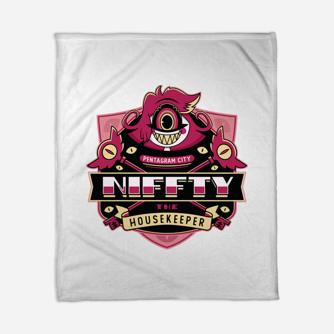 Niffty Housekeeper-None-Fleece-Blanket-LAGELANTEE