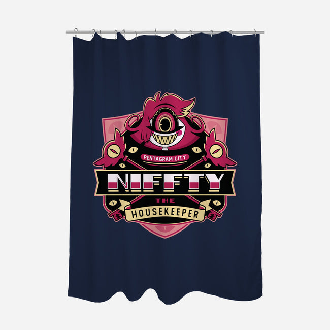 Niffty Housekeeper-None-Polyester-Shower Curtain-LAGELANTEE