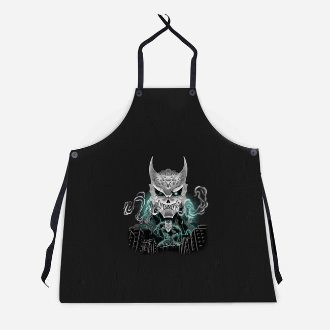 Kaiju No 8-Unisex-Kitchen-Apron-Afire