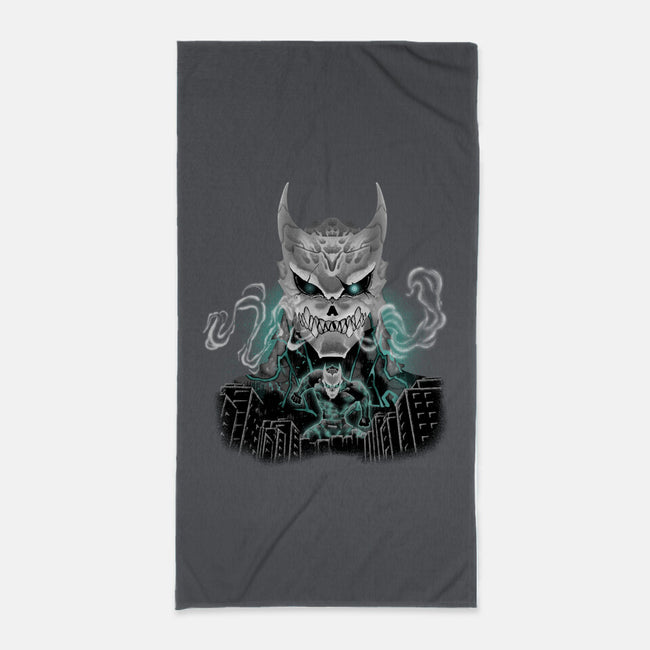 Kaiju No 8-None-Beach-Towel-Afire