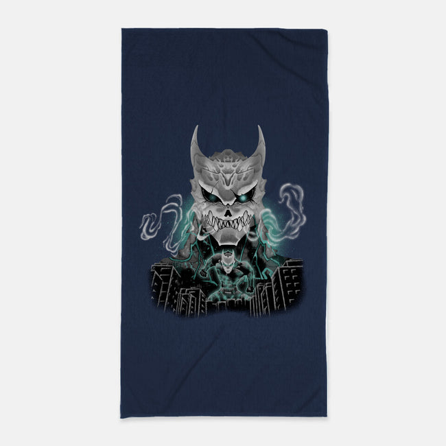 Kaiju No 8-None-Beach-Towel-Afire