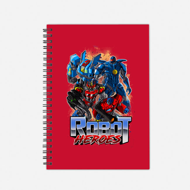 Robot Heroes-None-Dot Grid-Notebook-Diego Oliver