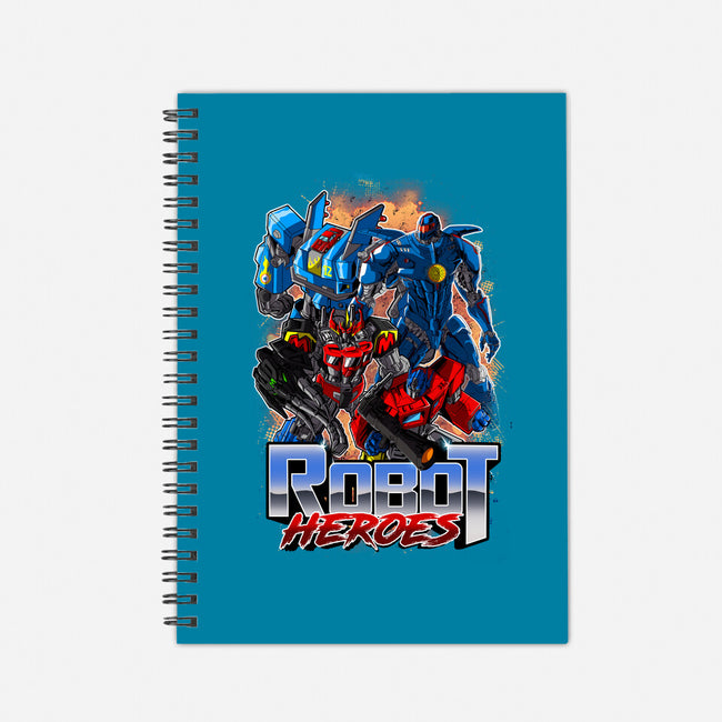 Robot Heroes-None-Dot Grid-Notebook-Diego Oliver