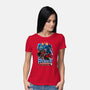 Robot Heroes-Womens-Basic-Tee-Diego Oliver