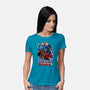 Robot Heroes-Womens-Basic-Tee-Diego Oliver