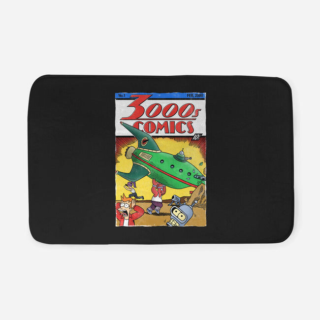 3000s Comics-None-Memory Foam-Bath Mat-Barbadifuoco