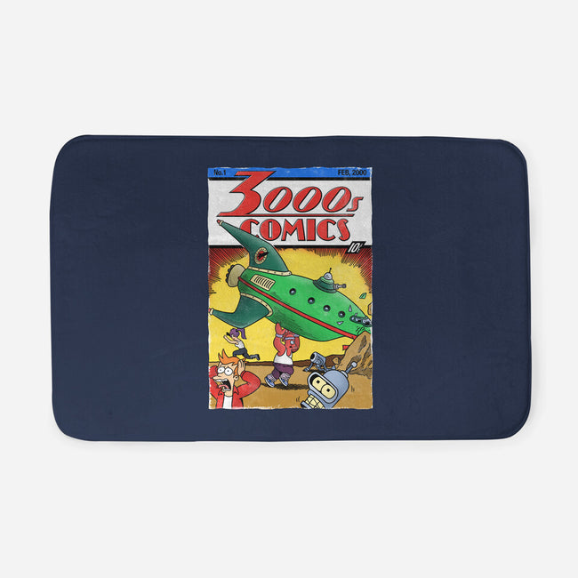 3000s Comics-None-Memory Foam-Bath Mat-Barbadifuoco