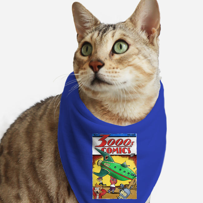 3000s Comics-Cat-Bandana-Pet Collar-Barbadifuoco