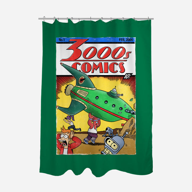 3000s Comics-None-Polyester-Shower Curtain-Barbadifuoco