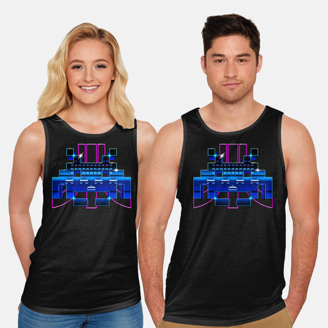 Space Retro-Unisex-Basic-Tank-demonigote