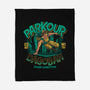 Parkour Dagobah-None-Fleece-Blanket-teesgeex