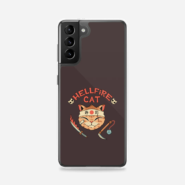 Hellfire Cat Meowster-Samsung-Snap-Phone Case-vp021