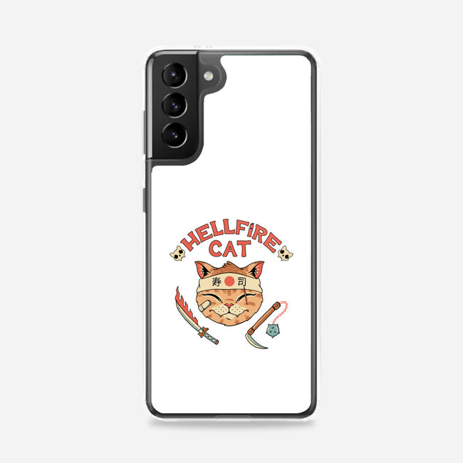 Hellfire Cat Meowster-Samsung-Snap-Phone Case-vp021