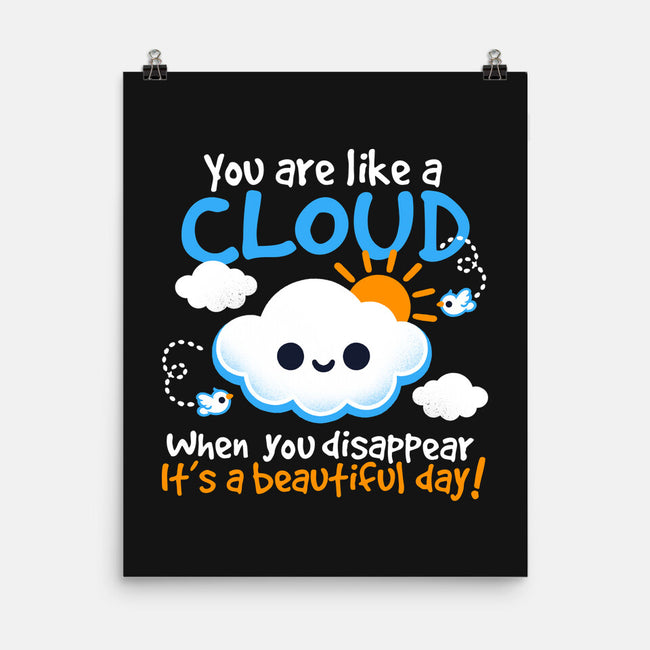 Like A Cloud-None-Matte-Poster-NemiMakeit