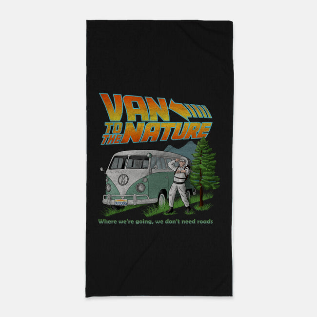 Van To The Nature-None-Beach-Towel-NMdesign