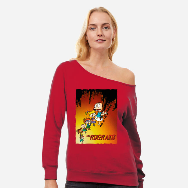 Rugoonies-Womens-Off Shoulder-Sweatshirt-jasesa