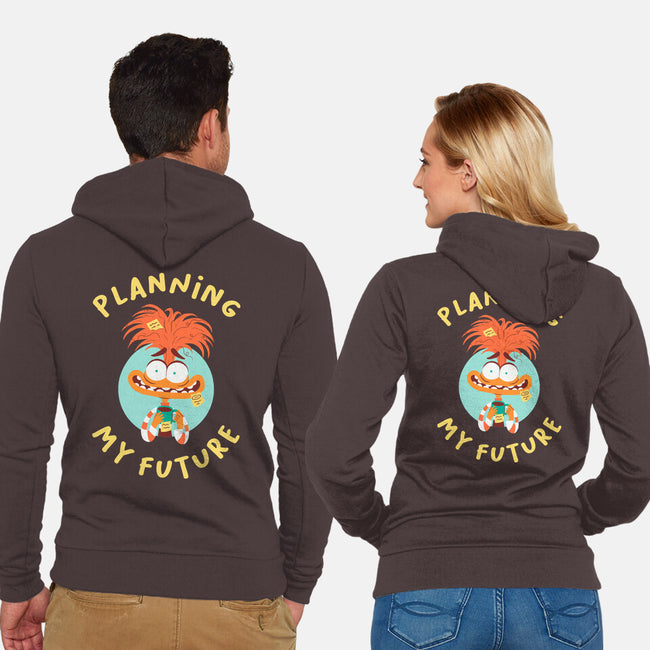 Planning My Future-Unisex-Zip-Up-Sweatshirt-paulagarcia