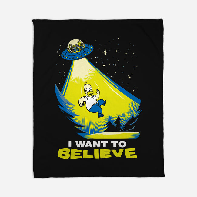 I Want To Believe-None-Fleece-Blanket-dalethesk8er