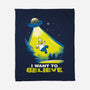 I Want To Believe-None-Fleece-Blanket-dalethesk8er