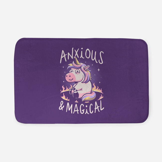 Anxious But Magical-None-Memory Foam-Bath Mat-koalastudio