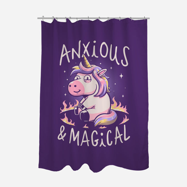 Anxious But Magical-None-Polyester-Shower Curtain-koalastudio