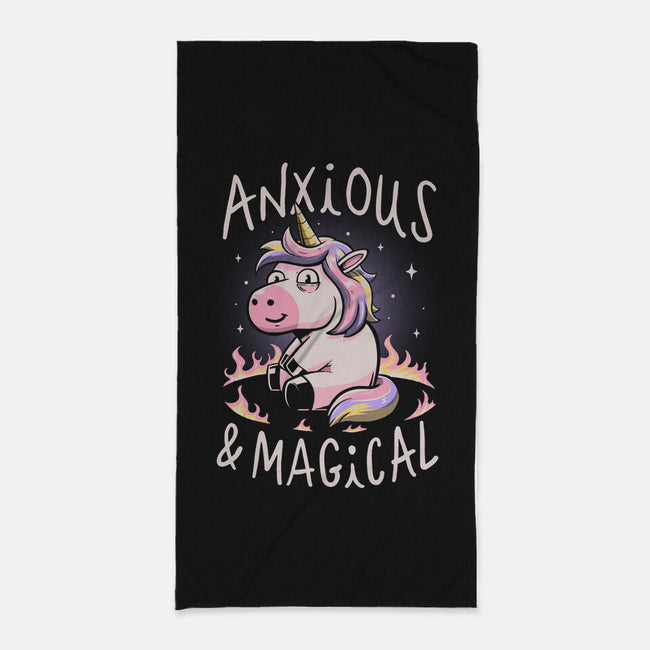 Anxious But Magical-None-Beach-Towel-koalastudio