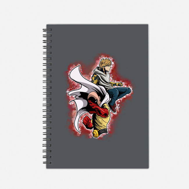 Two Heroes And One Punch-None-Dot Grid-Notebook-nickzzarto