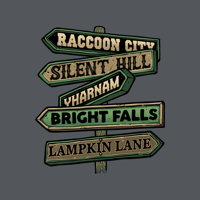 Spooky Towns-Mens-Premium-Tee-glitchygorilla