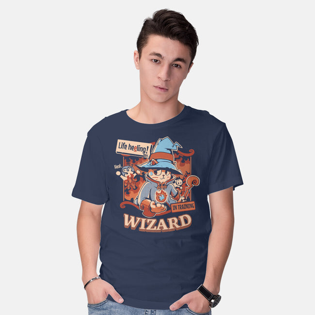 Wizard Still In Training-Mens-Basic-Tee-Heyra Vieira